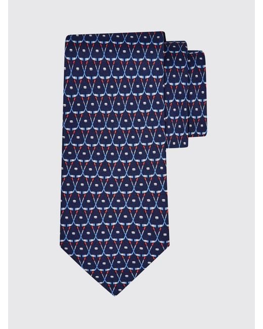 Ferragamo Blue Scarf for men