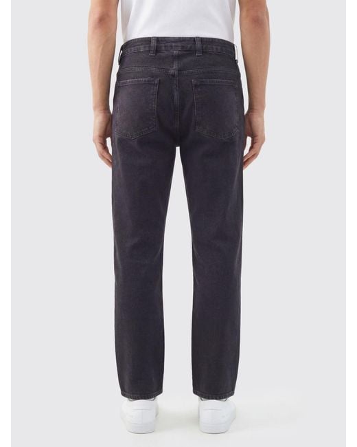 Represent Blue Used Cotton Denim Wide Leg Jeans for men
