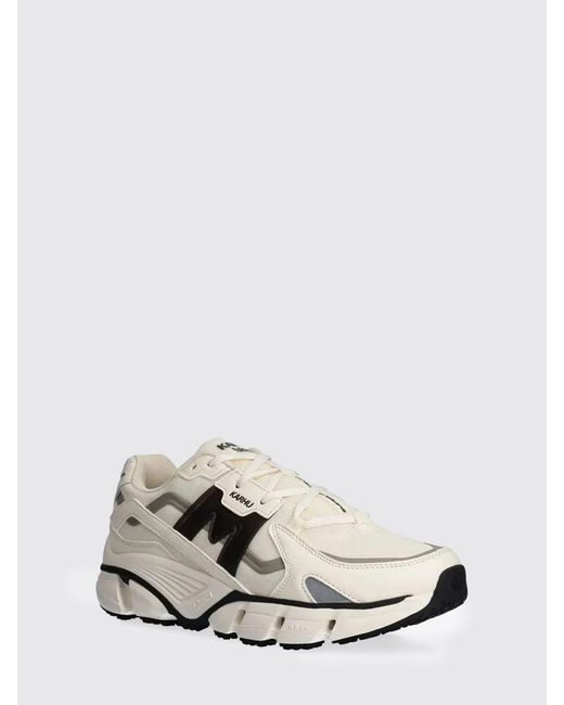 Karhu White Super Fulcrum Canvas And Leather Sneakers for men