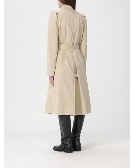 Abrigo De Mujer McQueen de color Natural