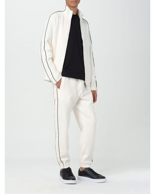 Emporio Armani White Sweatshirt for men