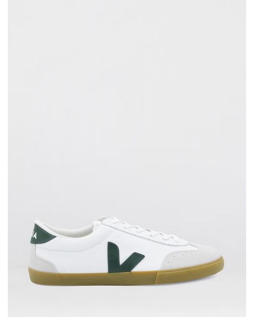 Veja White Volley O.T. Leather Sneakers for men
