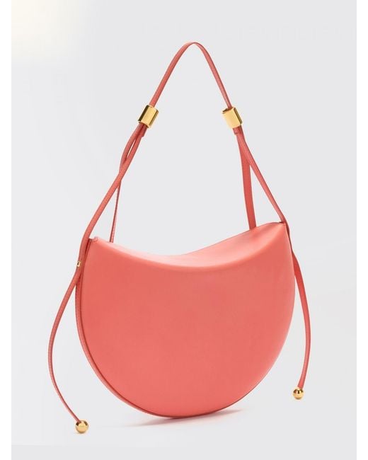 Furla Pink Moonstone M Leather Bag