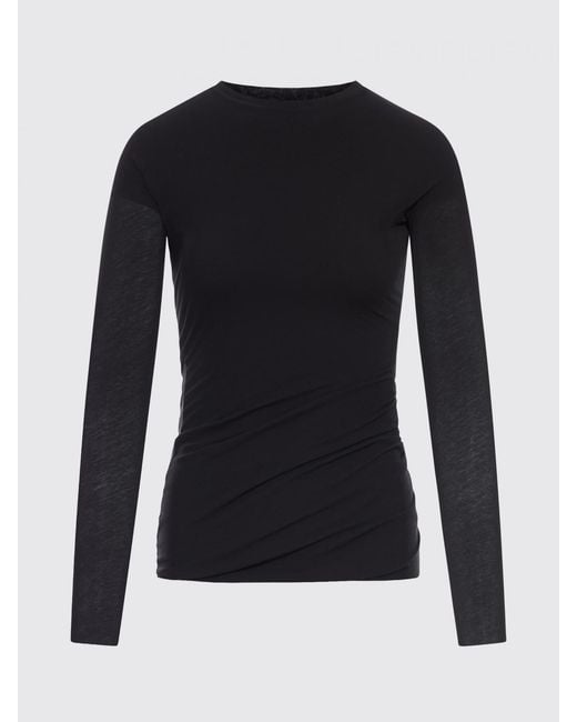Jil Sander Blue Cotton Top