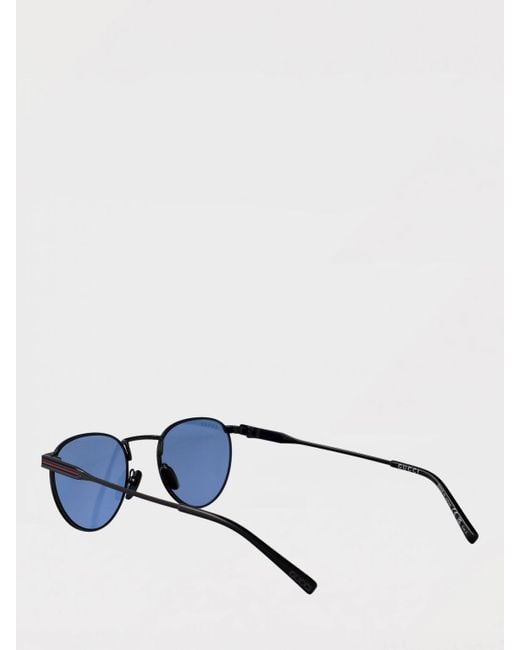 Gucci Blue Gg1875S Metal Sunglasses for men