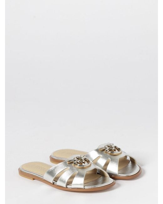 Pinko White Milly 04 Mules