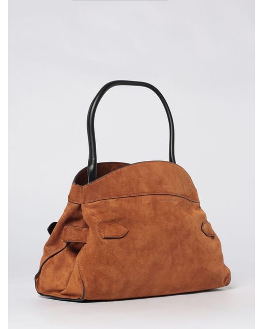 Marc Jacobs Brown The Dakota Suede Satchel Bag