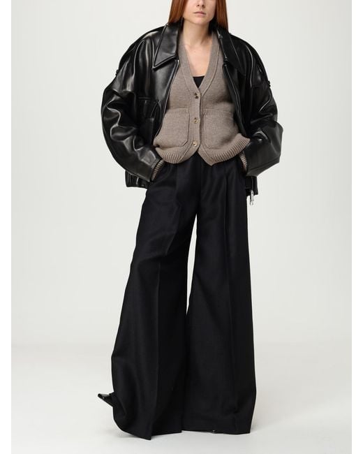 Khaite Gray V-Neck Cashmere Cardigan