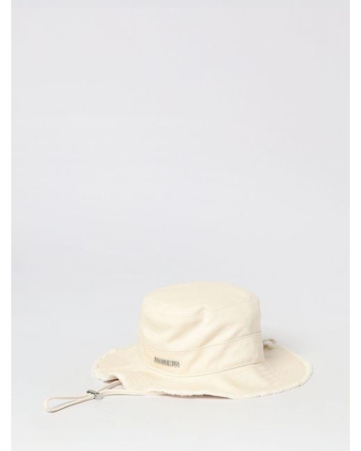 Cappello Le Bob Artichaut di Jacquemus in Natural da Uomo