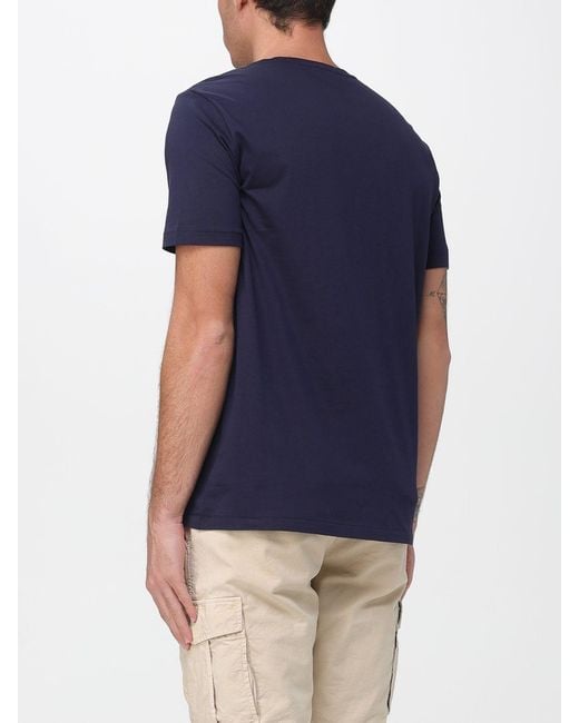 Polo Ralph Lauren Blue Cotton T-Shirt With Pony Logo for men