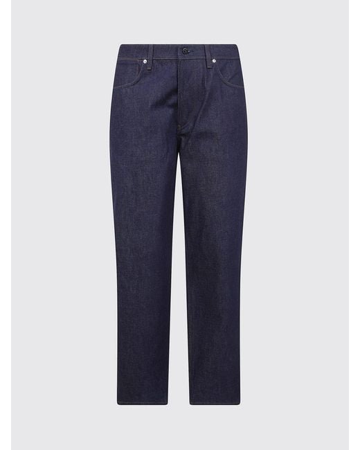 Stone Island Blue Denim Straight Jeans for men