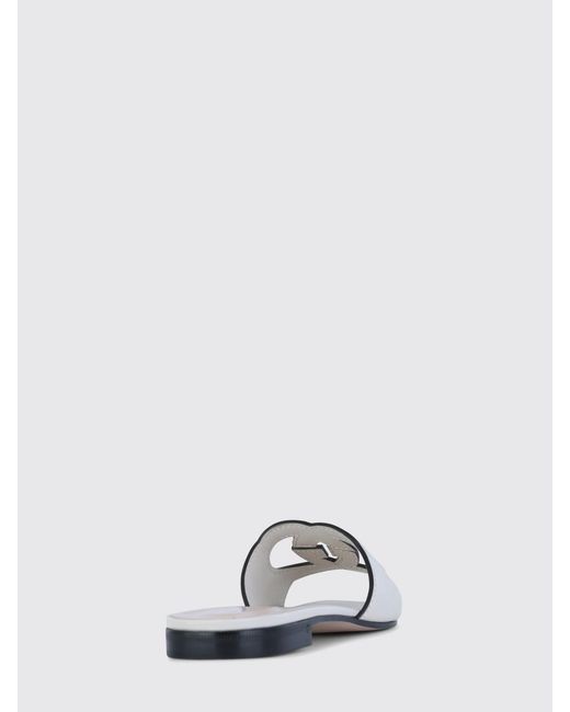 Gucci White Heeled Sandal