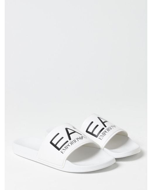 EA7 White Shoes for men