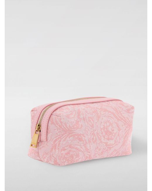 Versace Pink Cosmetic Case