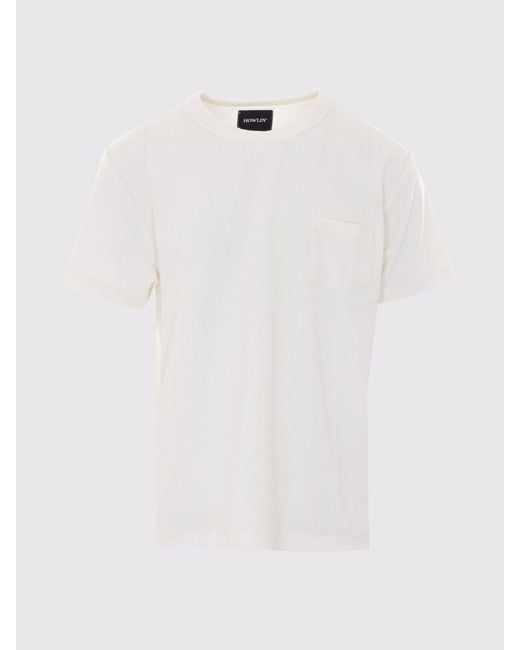 Howlin' By Morrison White Crew Neck T-Shirt for men