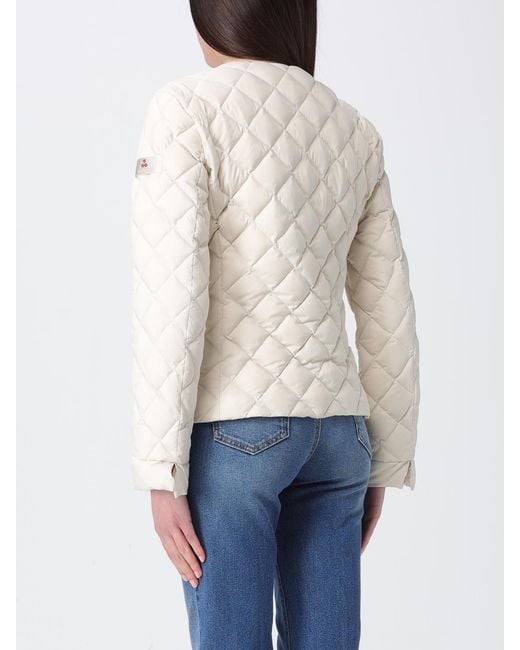 Peuterey White Arran Hl 01 Polyester Down Jacket