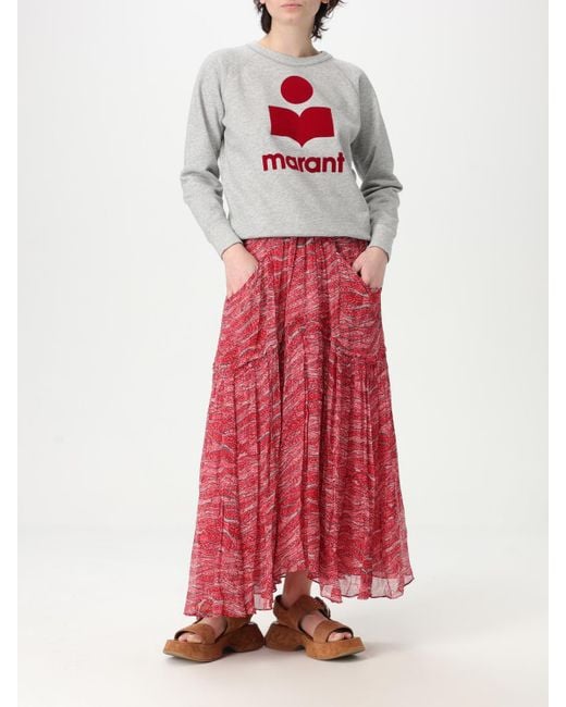 Felpa di Isabel Marant in Red