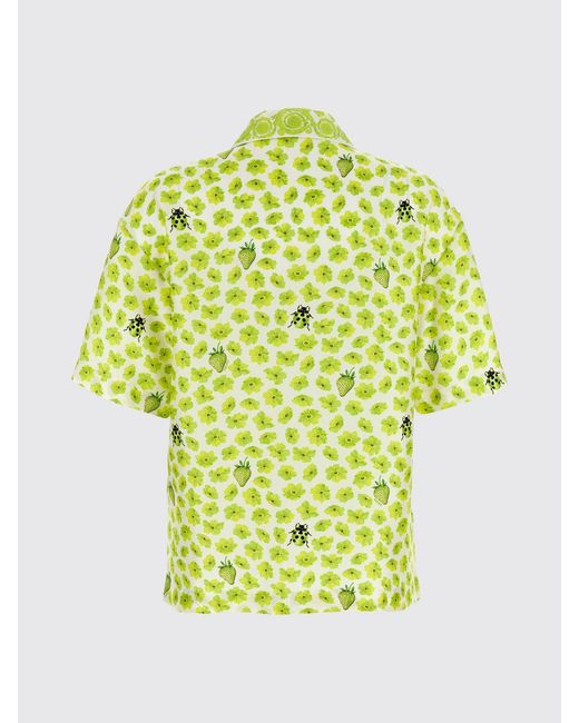 Camisa Mujer Versace de color Yellow