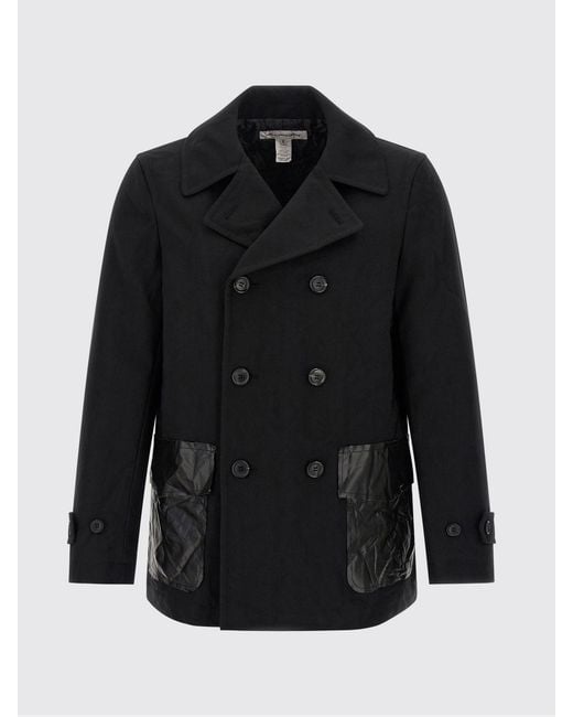 Comme des Garçons Black Trench Coat for men