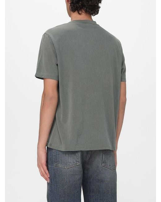 Our Legacy Gray Basic Cotton T-Shirt for men