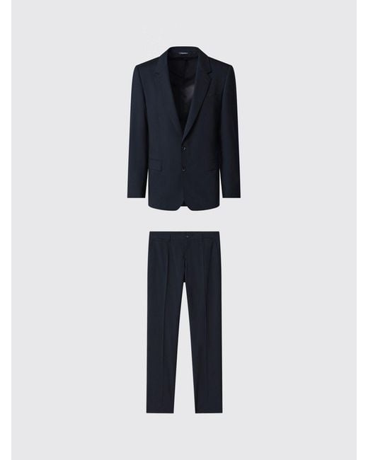 Dolce & Gabbana Blue Dolce &Amp Gabbana Single-Breasted Suit for men