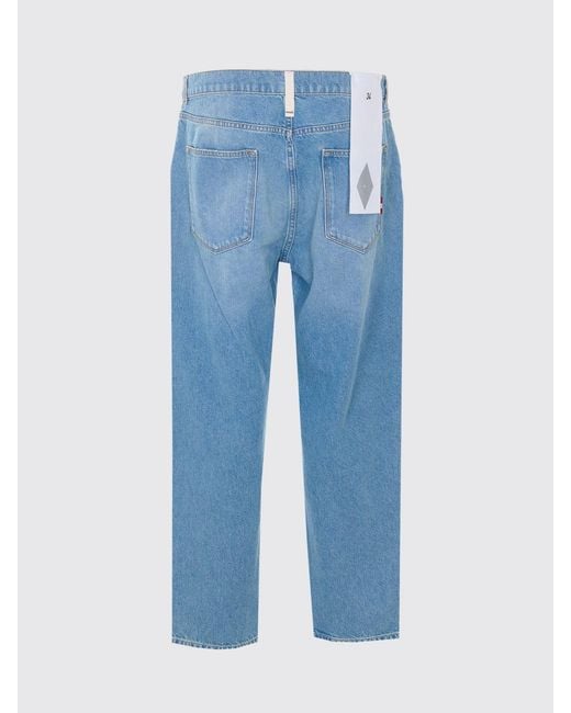 AMISH Blue Jeremiah Carrot Fit Denim Jeans for men