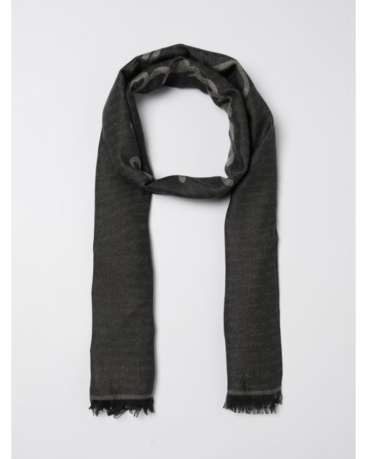 Sciarpa di Emporio Armani in Black da Uomo