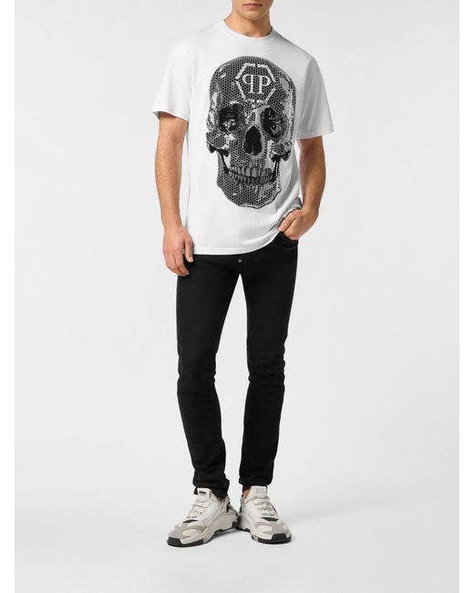 Philipp Plein White T-Shirt for men