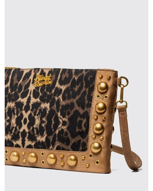 Secret Pon-pon Black Shoulder Bag