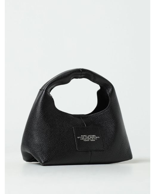 Borsa The Sack Bag in pelle a grana di Marc Jacobs in Black