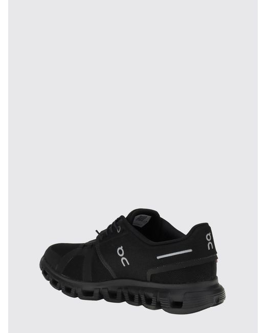 On Shoes Black Cloud 6 Recycled Mesh Sneakers On for men