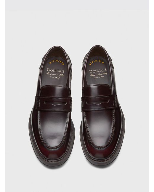 Doucal's Red Loafers for men