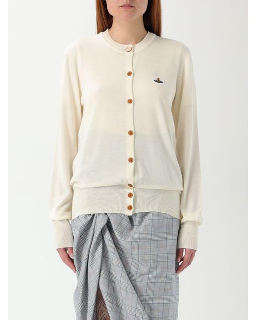 Vivienne Westwood Natural Wool And Silk Top