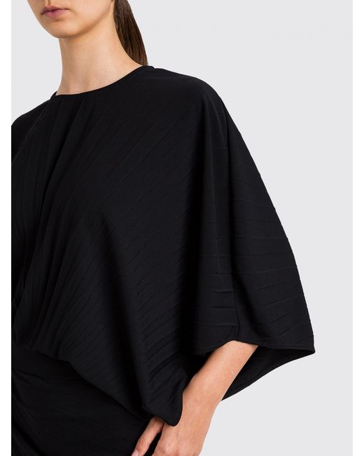 Twinset Black Crêpe Blouse