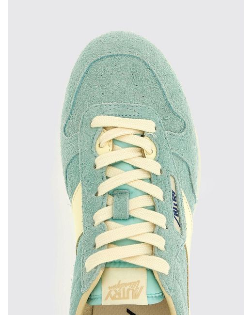 Autry Green Logo Sneakers