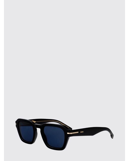 Boss Blue Aviator Sunglasses for men