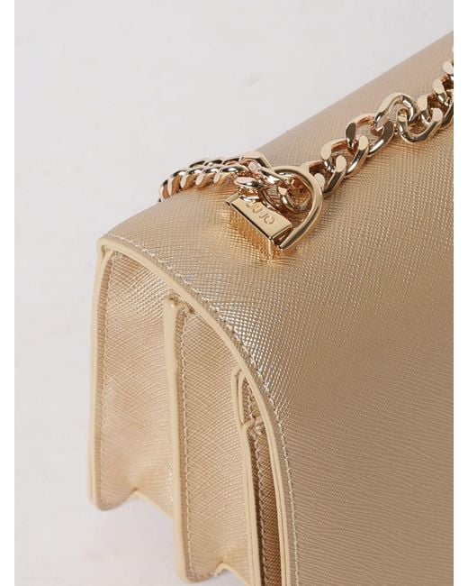Liu Jo Natural Saffiano Faux Leather Bag
