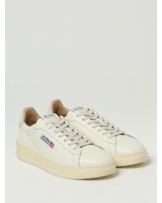 Autry Natural Dallas Leather Sneakers for men
