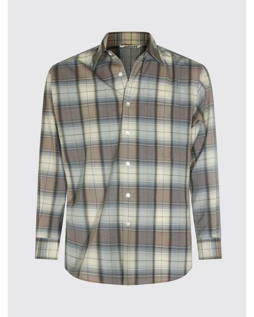 Auralee Gray Shirt for men