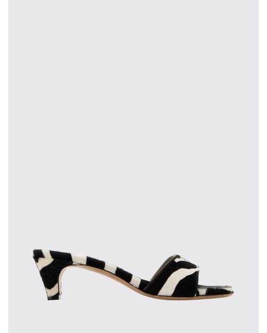 Ferragamo White Heeled Sandal