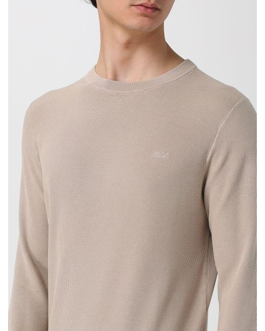Sun 68 Natural Sweater for men