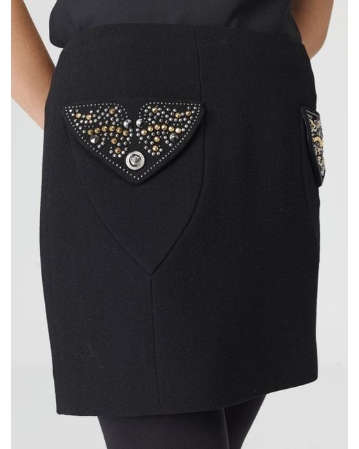 Versace Black Skirt