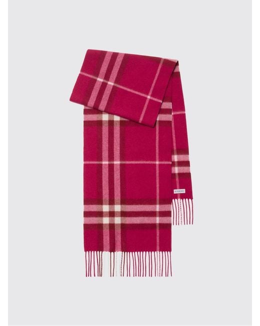 Burberry Red Scarf