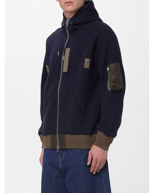 Sacai Blue Jacket for men