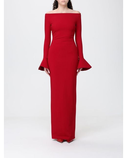 Solace London Red Dress Ruby