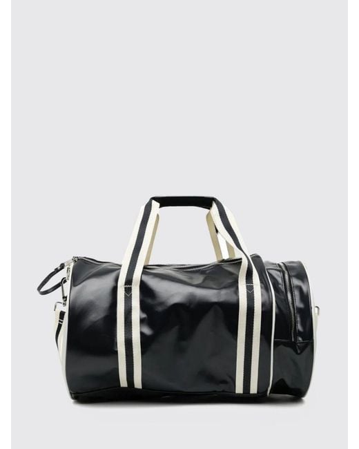 Fred Perry Blue Recycled Polyester Duffle Bag for men