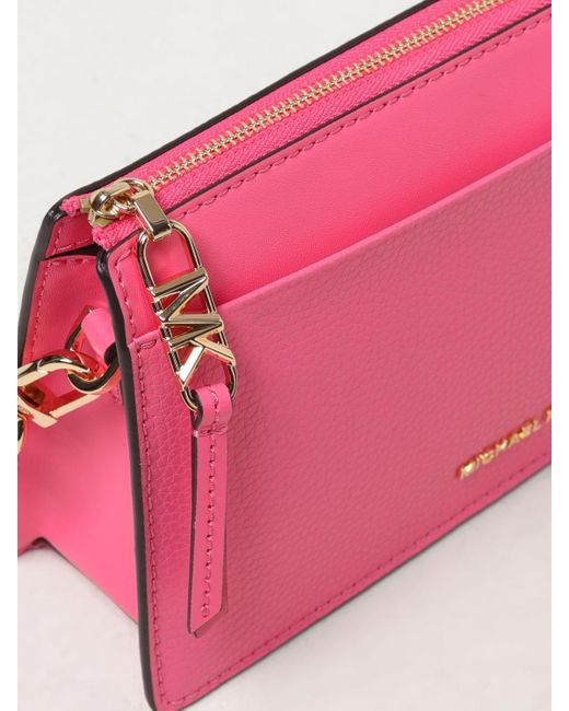 Michael Kors Pink Empire Grained Leather Bag