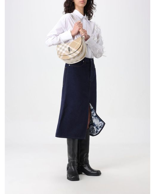 Burberry Blue Skirt