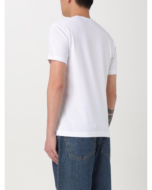Camiseta Hombre Comme des Garçons de hombre de color White