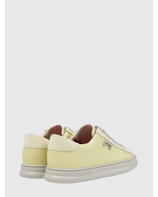 Camper Yellow Runner Leather Sneakers